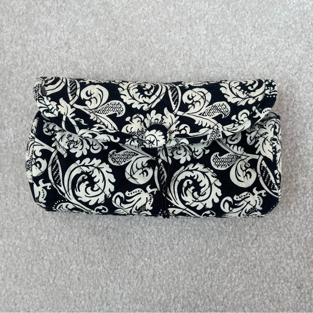 Paisley Travel Jewelry Organizer - compact fold up with 4 compartments